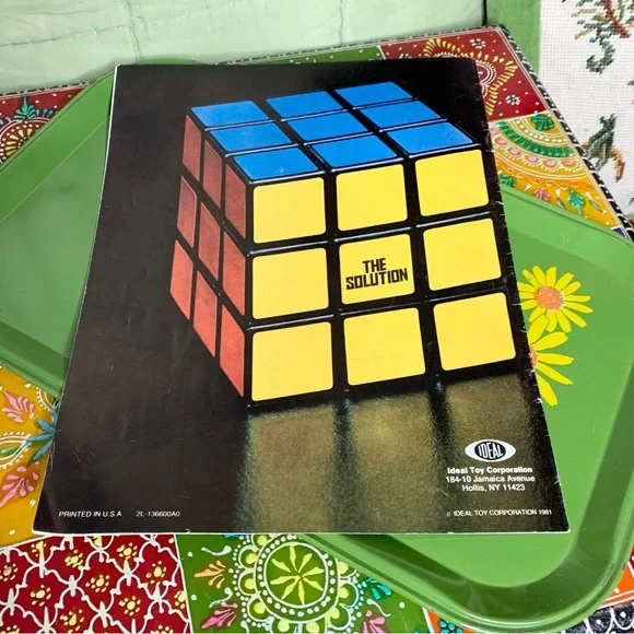 80s Rubik’s Cube Booklet - Picture 4 of 4